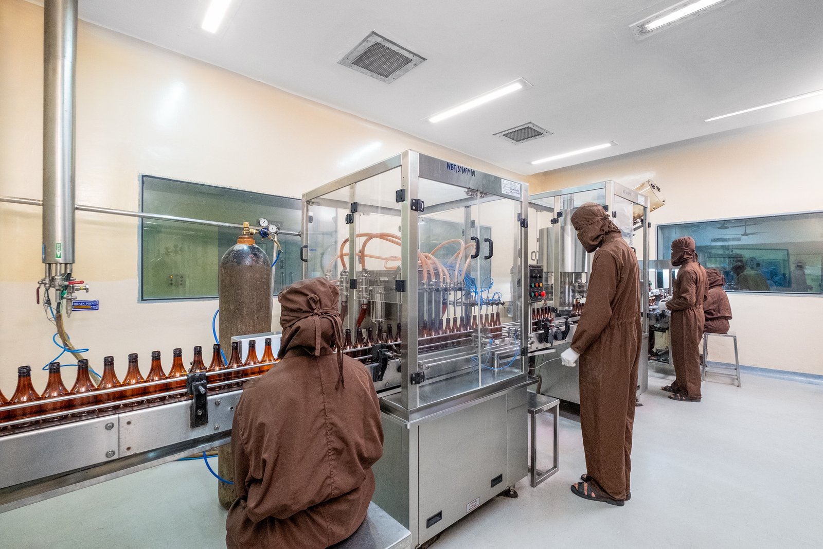Wings Biotech institutional supply — manufacturing floor